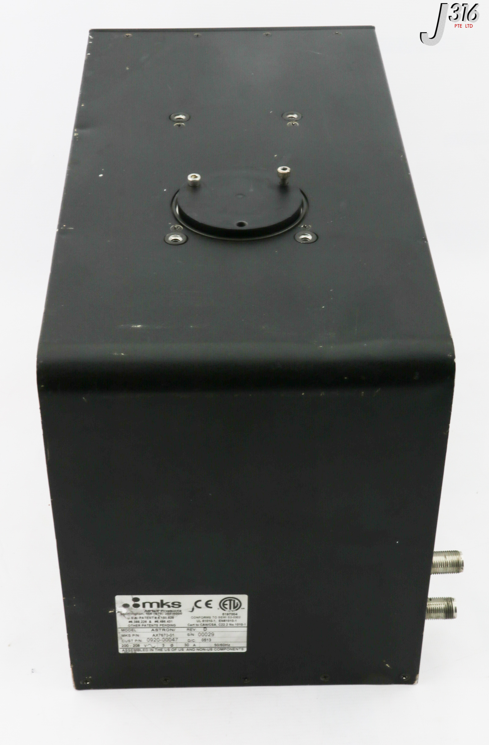 32981 MKS ASTEX RPS PLASMA GENERATOR, P/N: AX7670-01, AMAT 0920